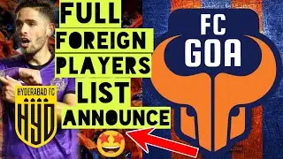 FC Goa To announce All The Foreign Players. FC Goa Big Update 🤯 | HFC New Foreign Player Signing |