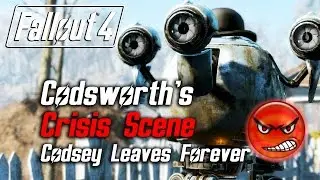 Fallout 4 - Codsworth's Crisis Scene (Codsworth Leaves Due to Low Approval)