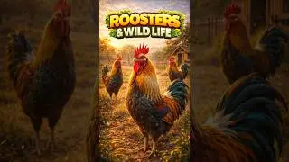 Rooster Facts That Will Surprise You 🐓😲 #shorts horts #short #animals