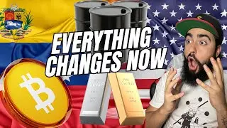 TRUMP INVADES VENEZUELA! OIL, SILVER, GOLD, & BITCOIN PRICE PREDICTIONS (Portrait)