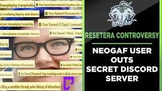 ResetERA Controversy: Secret Discord server outed by NeoGAF user