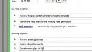 Less Meeting Meeting Minutes Template