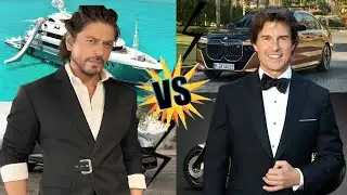 Tom Cruise Vs Shahrukh Khan Comparison 2025 | Cars Collection | Income | Networth | Who is no 1?