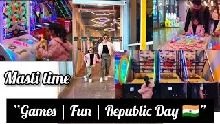 Masti Zone Family Fun 🤩 | Indoor Games, Shopping & Republic Day Vibes 🇮🇳 | BindiBeatsBaby