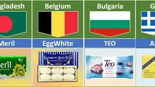 Soap From Different Countries | As Data Comparison |
