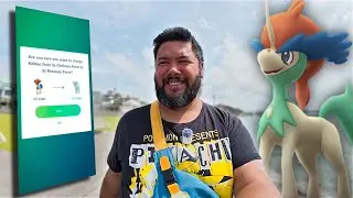 Шайни Келдео Решительная Форма в Pokemon Go