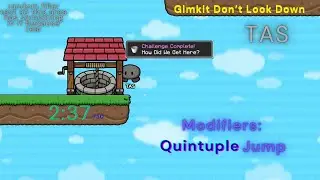 Gimkit Don't Look Down Quintuple Jump TAS. (2:37.750)