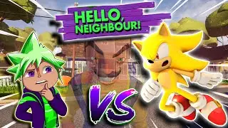 CHIPMUNK vs SUPER SONIC | Hello Neighbor Mod