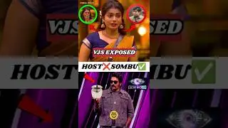 Biggboss 9 VJS hosting exposed 💥 Biggboss finale week ❤️&zwj;🔥#biggbosstamil9 #bb9tamil #biggboss