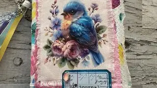 Junk Journals Using #agardenstory #downinthegarden #scrapbookingwithme #cardsalotsheila
