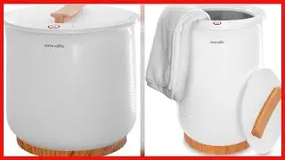 Great product -  Luxury Towel Warmer Bucket Style - White Large Towel Heater Portable Spa Towel Warm