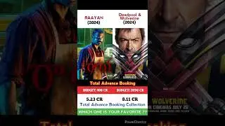 Raayan 🆚 Deadpool & Wolverine Movie Advance Booking Collection #deadpool