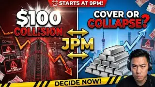$100 COLLISION: JPM Cover or Collapse? Starts at 9PM! DECIDE NOW!