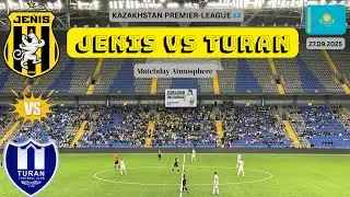 Jenis vs Turan | Legion Ultras Support & Stadium Atmosphere | Kazakhstan Premier League