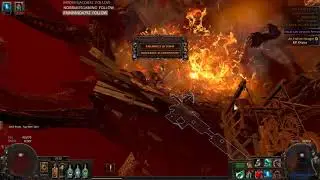 [Path of Exile] Reave Gladiator - Kitava Boss Fight - Act 10