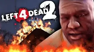 СМЕШНЫЕ МОМЕНТЫ LEFT 4 DEAD 2 | Башня огня (L4D2 Funtage)