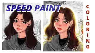 SPEED PAINT NO MUSIC- PAINTING PROCCESS (CLIP STUDIO PAINT)