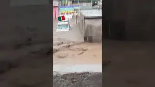ЧП в Мексике: наводнение в Агуаскальентесе