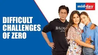 Shah Rukh Khan, Anushka Sharma and Katrina Kaif talk about the challenges of Zero Movie