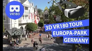 3D Europa-Park Tour Germany - Theme-Park [VR180]