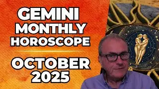 Gemini October 2025 Horoscope ♊ Monthly Astrology Forecast | Patrick Arundell