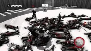 106 kills in Flawless All Weapons Virtual Training (Assassin's Creed: Brotherhood)