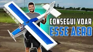 Finalmente voei meu aeromodelo TRACTOR 45