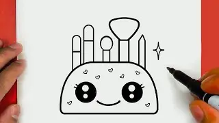 HOW TO DRAW A CUTE BEAUTY, STEP BY STEP, DRAW Cute things