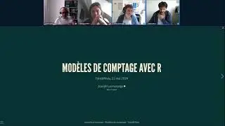 Tuto@Mate#62 Joseph Larmarange présente les modèles de comptage