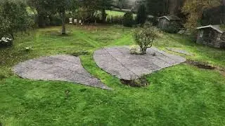 How to create a new flower bed using Chimney Sheep garden felt