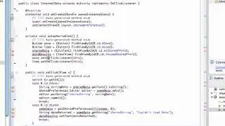 Android Application Development   98   File Output Stream for Internal Storage