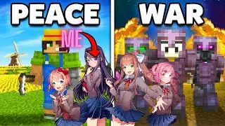 Civilization Event but me and my friends cosplay Doki Doki Literature Club!