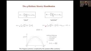 Didina Serban: The q-deformed Haldane-Shastry model