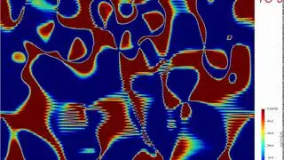 Turbulent eddy viscosity on the interface between river water and atmosphere