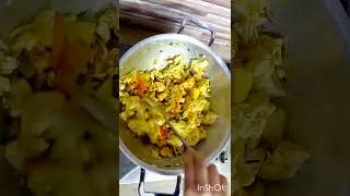 Aloo gobbi ki sabji  by eat with art#eatwithart#shorts#viralshorts#youtubeshorts#trendingshorts#hind