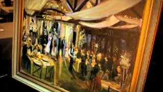 Ronald Bayens Live Event Painting Old Edwards Inn Highlands