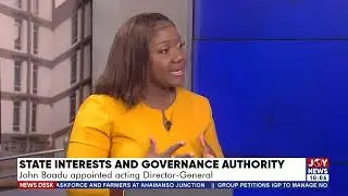 John Boadu appointed acting Director-General for the State Interests and Governance Authority (SIGA)
