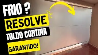 PROTEJA DO FRIO... Toldo cortina para &aacute;rea externa  #gtoldossjc #transl&uacute;cido #toldocortina #toldos