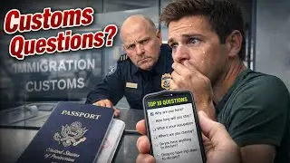 10 Customs & Immigration Questions at the Airport You MUST Know!