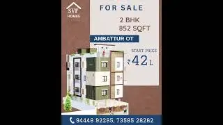 📢 FLAT FOR SALE &ndash; SVF HOMES Ambattur OT