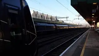 The Royal Train in Cardiff Central.  Croeso i Cymru.