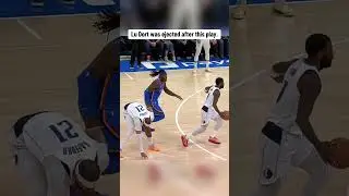 Lu Dort was ejected for this play