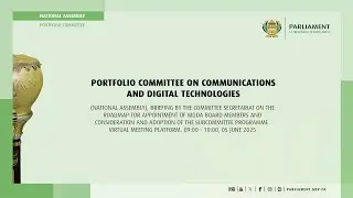 Portfolio Committee on Communications and Digital Technologies, 5 June 2025