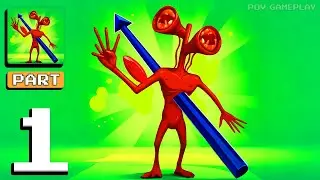 &lrm;Spike Them All 3D - Gameplay Walkthrough Part 1 - Smash Enemies With Spikes (iOS, Android)