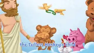 [EN] Jupiter and the Tailless Monkey | นิทานอีสปสอนหนูน้อยให้เป็นเด็กดี