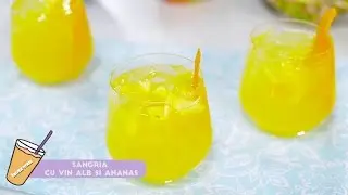 Reteta - Sangria cu vin alb si ananas | Bucataras TV