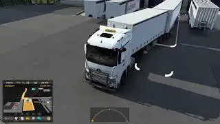 ETS2 B-DOUBLE TRAILER PARKING