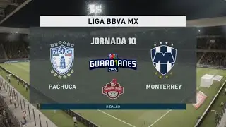 Pachuca 1-1 Monterrey | Jornada 10 Liga MX Guardianes 2020 | Simulaci&oacute;n Fifa 2020