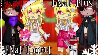 ||• Fnaf 1 meets Fnaf plus || || Christmas & New Year special || || FNaF, Gacha club •||