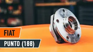 Cambio cuscinetto ruota posteriore FIAT PUNTO TUTORIAL | AUTODOC